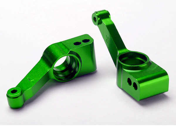 TRAXXAS Rear Stub Axle Carriers (Green) (2) (TRA1952G)