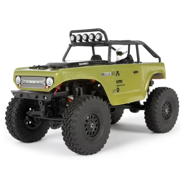 Axial 1/24 SCX24 Deadbolt RTR Scale Mini Crawler (Green) w