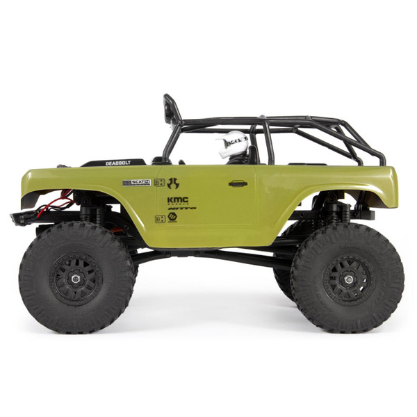 Axial 1/24 SCX24 Deadbolt RTR Scale Mini Crawler (Green) w
