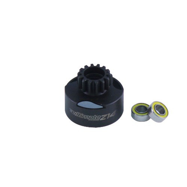 Ultimate Racing Ventilated Z14 Clutch Bell w/Bearings (UR0662)