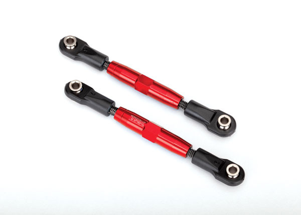 Traxxas Aluminum Front Camber Links (Red Anodized) (Rustler 4x4)