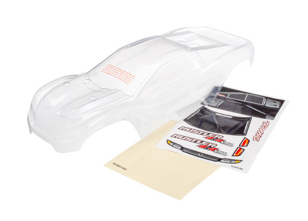Traxxas Rustler 4X4 Body (Clear) - BeachRC.com