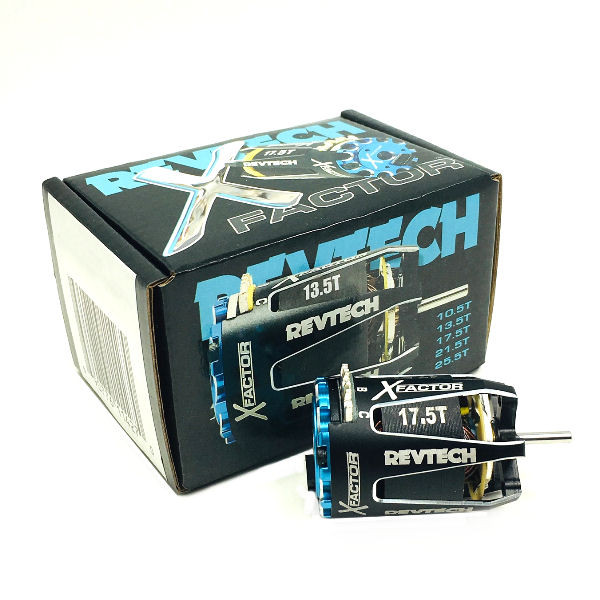 Trinity X-FACTOR 17.5T Team Spec Class Brushless Motor - BeachRC.com