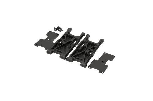 HB Racing Rear Suspension Arm Set (Hard)