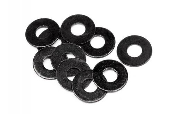 HB RACING WASHER M3x8mm (10pcs)
