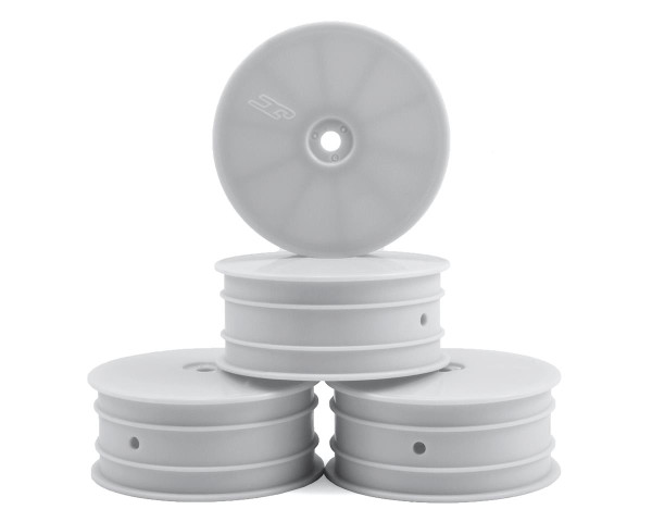 JCONCEPTS Mono 2.2 Front Wheel w/12mm Hex (White) (4) (B64/B74) (JCO3381W)