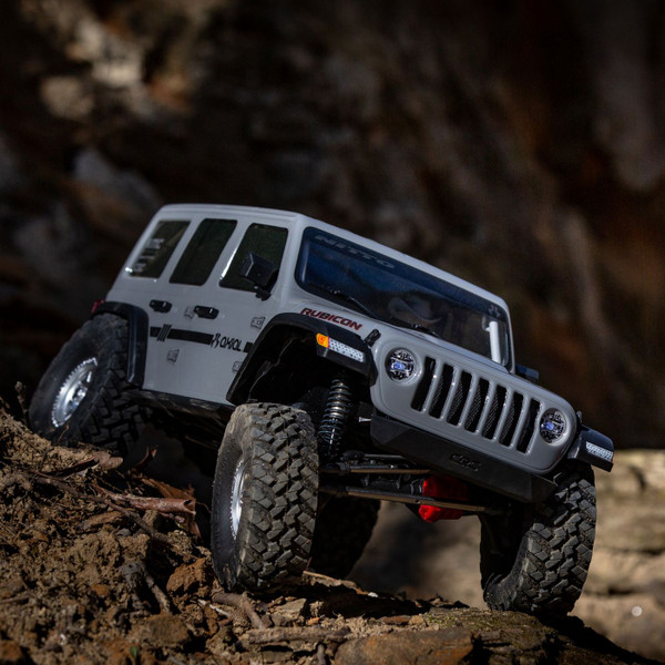 Axial SCX10 III Jeep JLU Wrangler RTR 4WD Rock Crawler (Grey