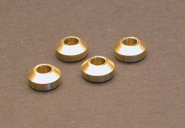 Custom Works 4-40 Cone Spacers (4) (CSW5233)