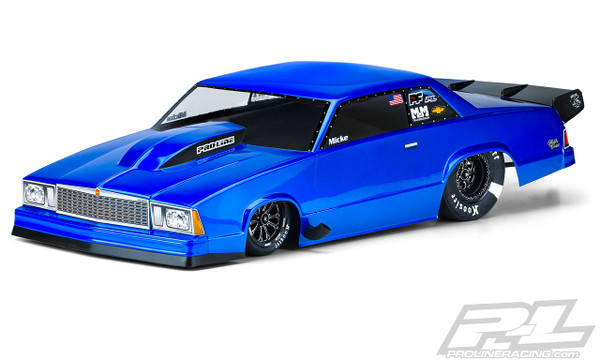 Pro-Line 1978 Chevrolet Malibu No Prep Drag Racing Body (Clear) (PRO3549-00)