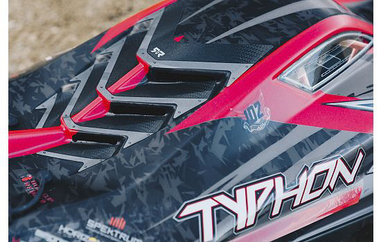 Arrma 1/8 TYPHON 6S V5 4WD BLX Buggy with Spektrum Firma RTR