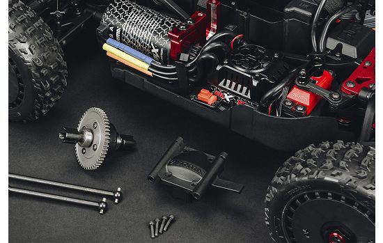 Arrma 1/8 TYPHON 6S V5 4WD BLX Buggy with Spektrum Firma RTR