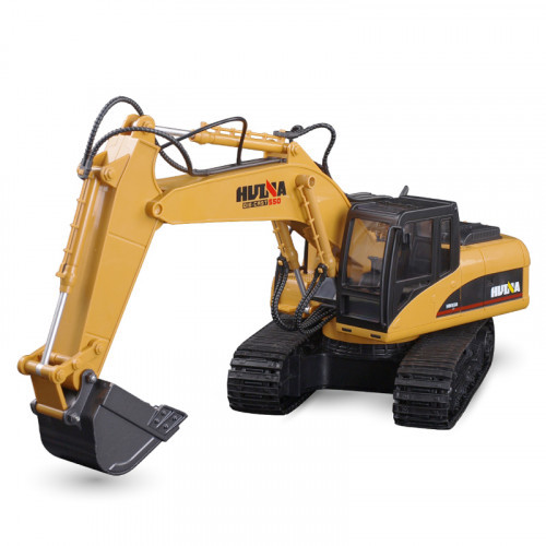 Huina 1550 1/14Th Scale RC Excavator 2.4G 15ch w/Die Cast Bucket