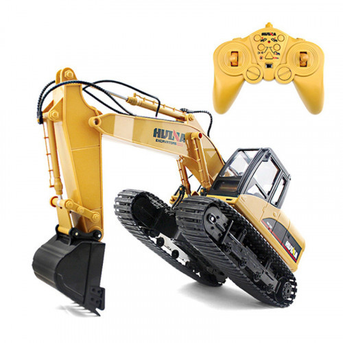 Huina 1550 1/14Th Scale RC Excavator 2.4G 15ch w/Die Cast Bucket