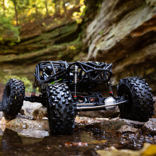 Axial 1/10 RBX10 Ryft 4WD Brushless Rock Bouncer (RTR) (Black
