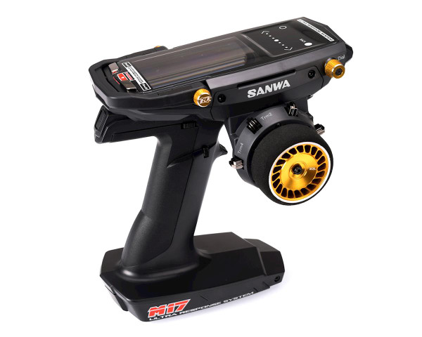 Revolution Design Sanwa M17/MT-44 Aluminum Steering Wheel (Gold