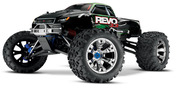 Traxxas Revo 3.3 4WD RTR Nitro Monster Truck w/TQi (Green