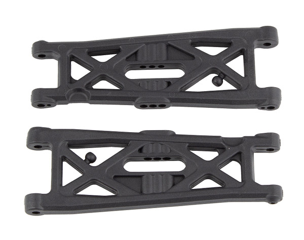 Team Associated 10T6.1 FT Front Suspension Arms, carbon fiber (ASC71149)