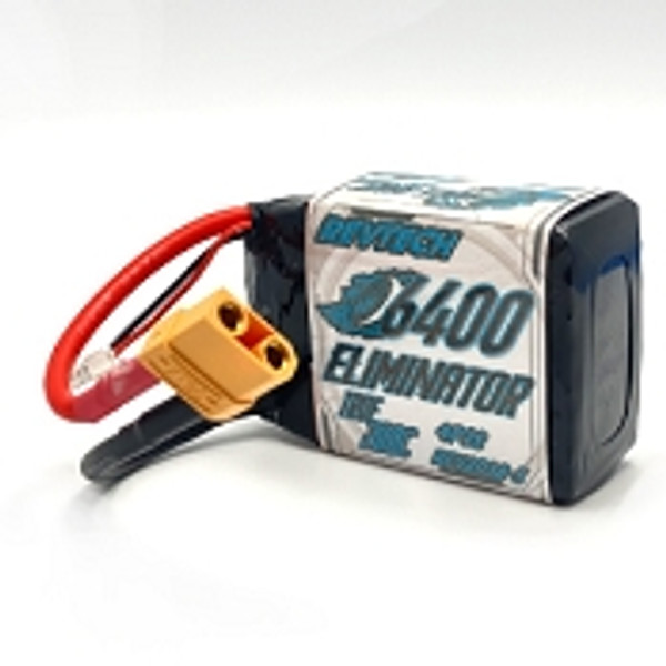 Trinity Revtech 2S 7.4V 6400mah True 200C Eliminator LiPo Drag Pack w/Xt90 Connector