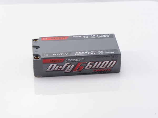 Motiv Grey Graphene PRO Lipo, 6000Mah 2S Shorty (MOV2036)