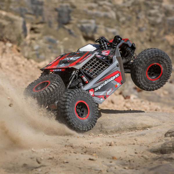 Losi 1/6 Super Rock Rey V2 4WD Brushless Rock Racer RTR, Grey
