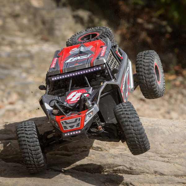 Losi 1/6 Super Rock Rey V2 4WD Brushless Rock Racer RTR, Grey