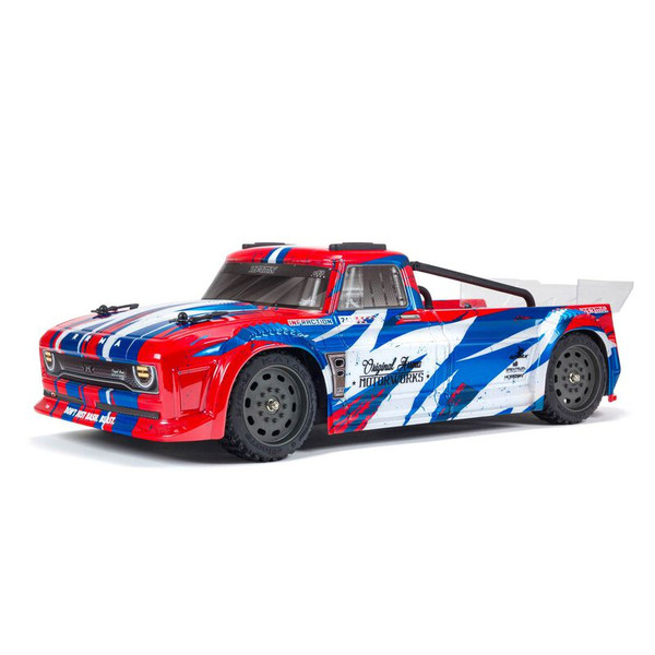 1/8 INFRACTION 4X4 MEGA Resto-Mod Truck RTR, Red/Blue (ARA4215V3T1
