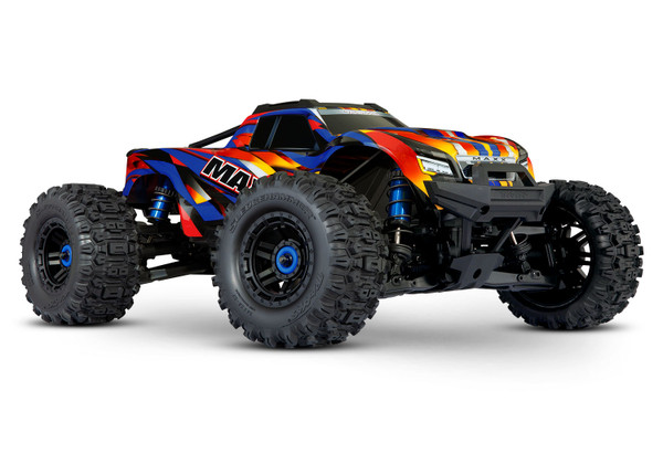 Traxxas Wide Maxx 1/10 Scale 4WD Brushless Electric Monster Truck (4s) (Yellow/Red)