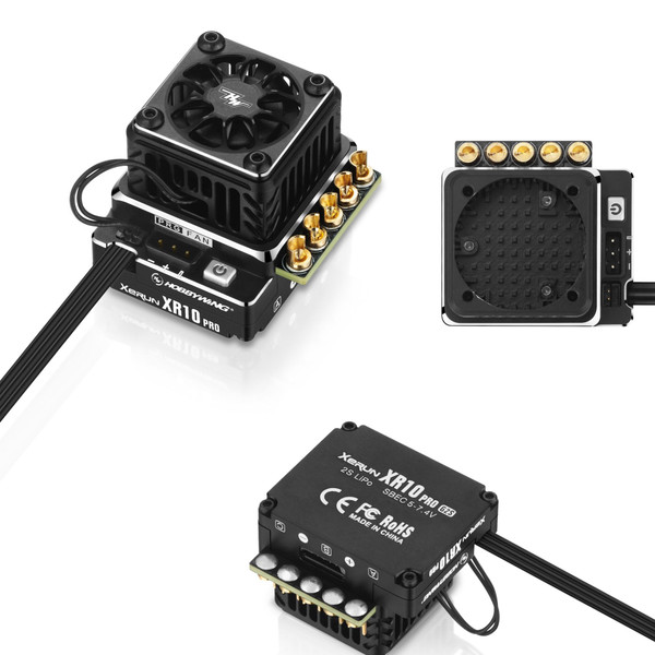 Xerun XR10 Pro G2S ESC by Hobbywing in, Midnight Silver