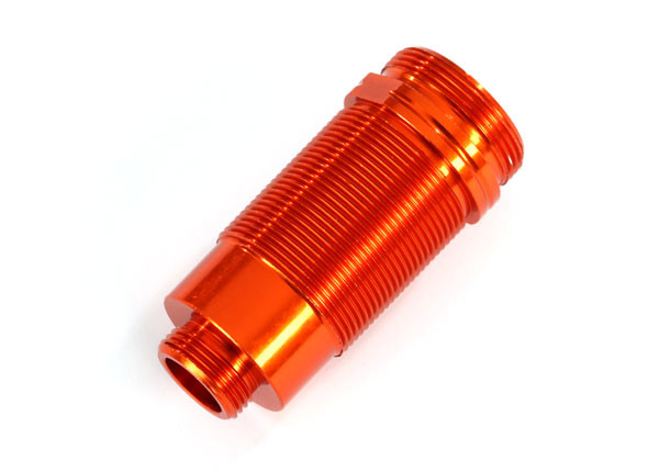 Body, GTR long shock, aluminum (orange-anodized) (PTFE-coated bodies) (1)
