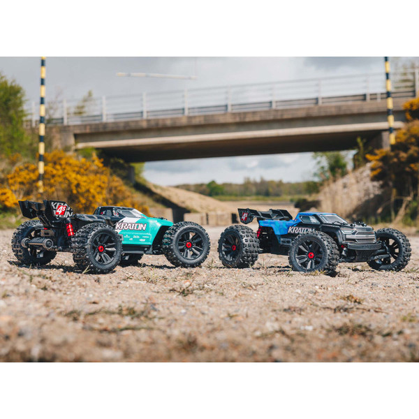 Arrma 1/10 KRATON 4X4 4S V2 BLX Speed Monster Truck RTR, Blue