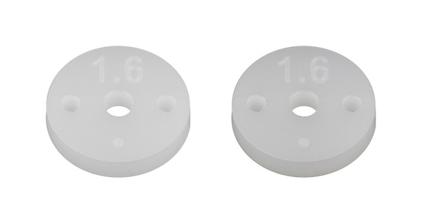 Team Associated Factory Team 13mm 2.5mm Shock Piston (2) (2x1.6mm)