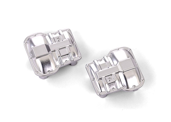 Traxxas Axle Cover, front or rear (Satin Chrome)