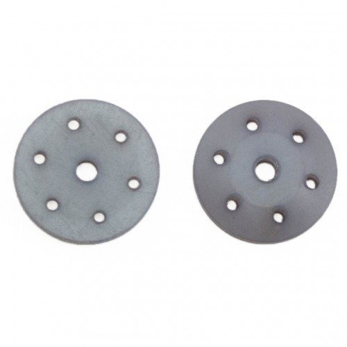 Ultimate Racing 16mm Conical Shock Pistons (Grey) (6X1.4MM) (2pcs