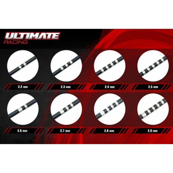 Ultimate 2.8MM Rear Anti-Roll Bar For MUGEN, ASSOCIATED, XRAY (1PCS)