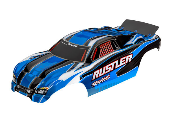 Traxxas Body, Rustler® (also fits Rustler® VXL), Blue (painted