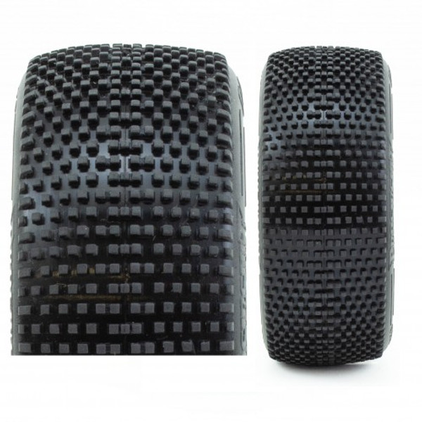 ProCircuit Claymore V2 Buggy Tires (K2) Clay Soft - (with out/Insert) (2)