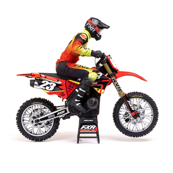 ハート Losi 1/4 Promoto-MX Motorcycle RTR (FXR) (LOS06000T1)