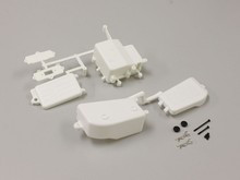 Kyosho MP9 TKI3 Battery & Receiver Box Set (White) (KYOIFF001W)