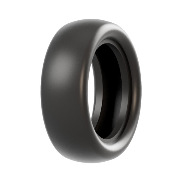 Raw Speed Slick - 2WD Front Buggy Tires w/Inserts 2.2" (1 pr) Gumball