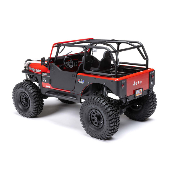 Axial SCX10 III SCX10 III Jeep CJ-7 4WD Brushed (RTR) (Red) AXI03008T1