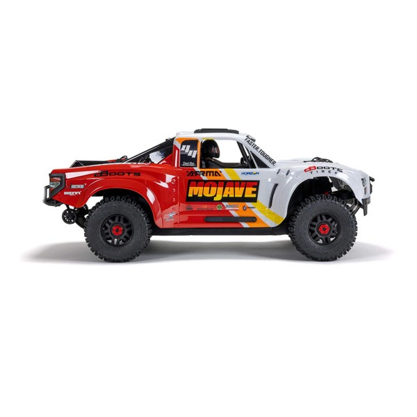 ARRMA 1/8 MOJAVE 4X4 4S BLX Desert Truck (RTR) (White)