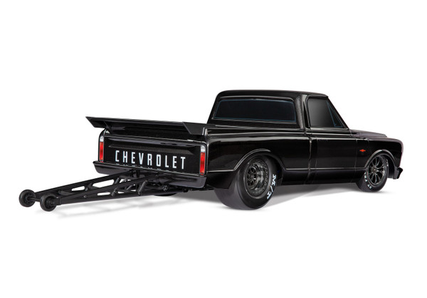 Traxxas Drag Slash HD 1/10 2WD No Prep Truck w/1967 Chevrolet C10 Body (Black) w/TQi 2.4GHz Radio & TSM (RTR)