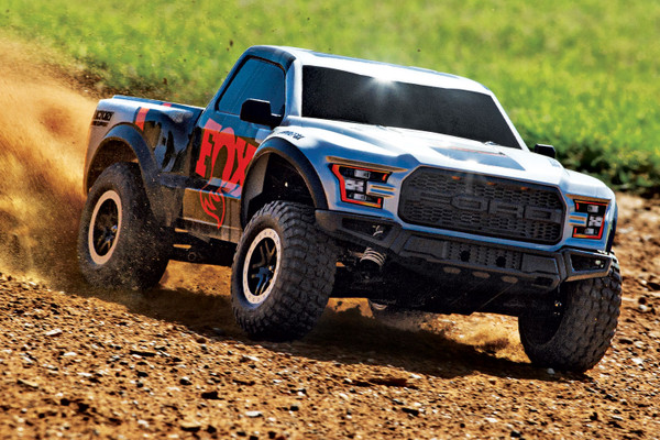 Traxxas Slash Ford F-150 Raptor 1/10 RTR 2WD Brushless Short Course Truck w/BL-2s ESC & TQ 2.4GHz Radio (Fox)
