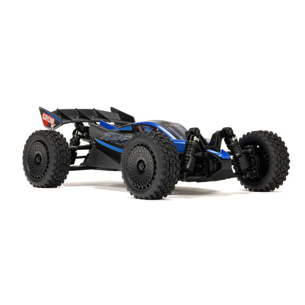 専用② Arrma 1/14 TYPHON GROM 223S DSC 4X4 RTR Brushless Buggy, Blue