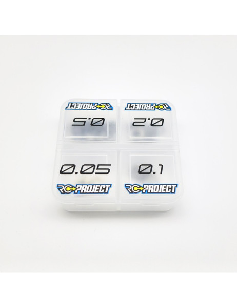 RC-Project Clutch Bell Shim Kit (0.05,0.1,0.2,0.5mm each 20pcs.)