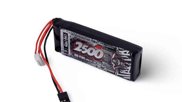NitroPro 2s 7.6v 2500mah stick receiver pack (JR)
