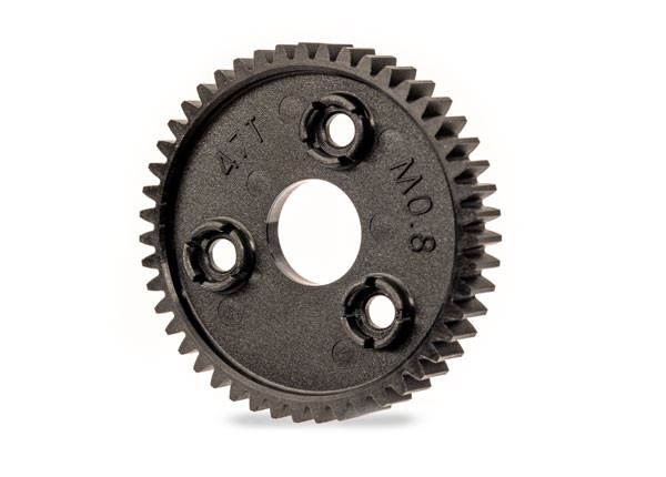 Traxxas Mini MAXX 47-tooth Spur gear, 0.8 metric pitch - BeachRC.com