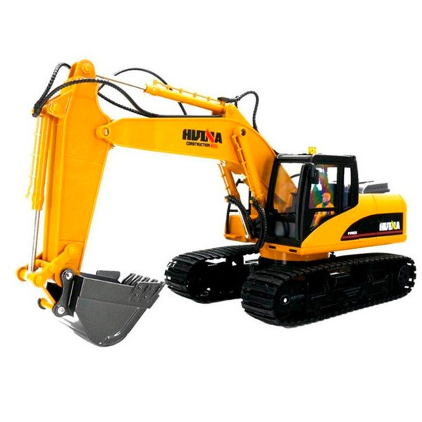 HUINA 1/14TH Scale RC EXCAVATOR w/DIE CAST BUCKET
