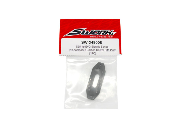 SWORKz Pro-composite Carbon Center Diff. Plate