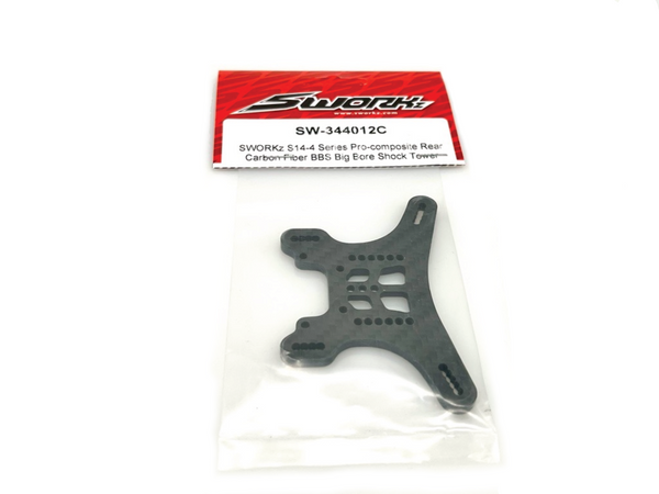 SWORKz S14-4 Series Pro-composite Rear Carbon Fiber BBS Big Bore Shock Tower